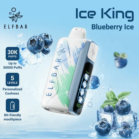 Blueberry ice